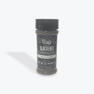 rainier foods blackened seasoning & rub 6 oz | bold & savory | keto friendly | great on beef, chicken, pork