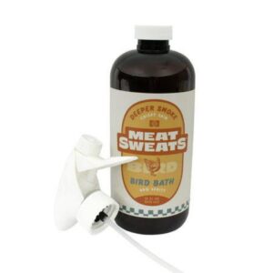 meat sweats bird bath bbq spritz for optimal color and tenderness 16 fl oz