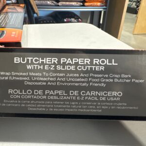 mr. bar b q butcher paper roll with ez slide cutter