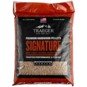 traeger grills premium hardwood pellets signature