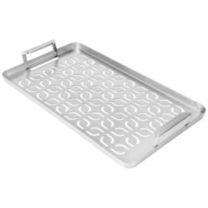 traeger modifire fish & veggie stainless steel grill tray