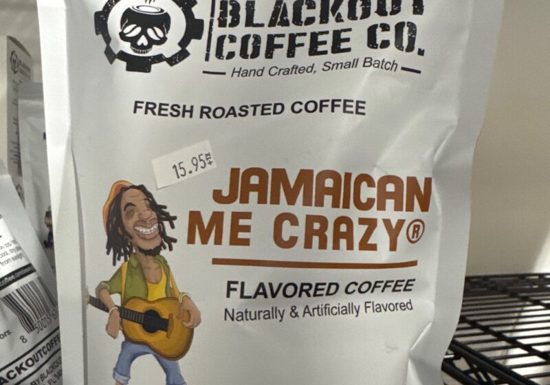 blackout jamaican bag